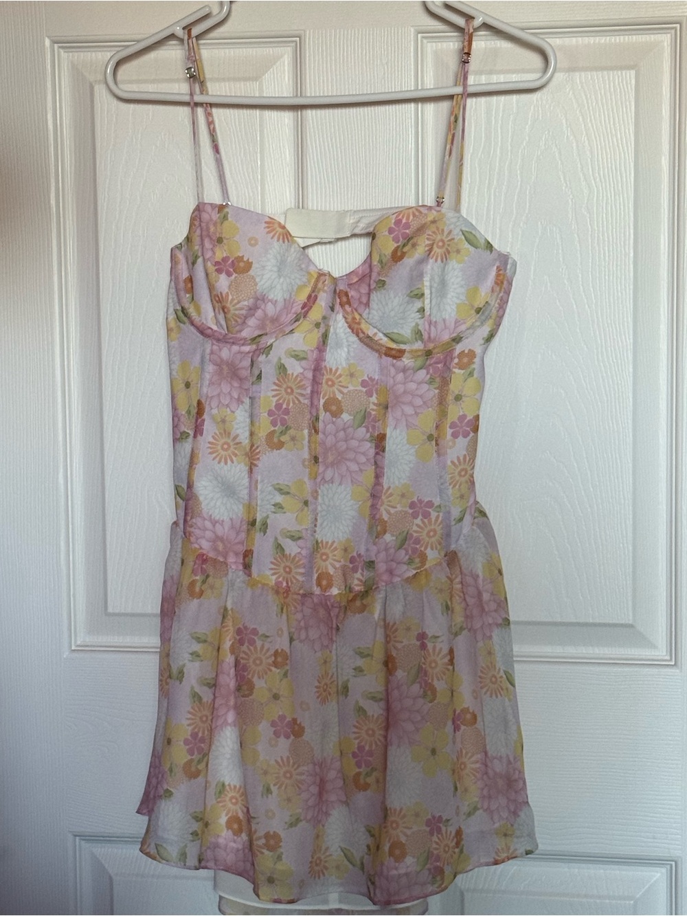For Love & Lemons Carrie Corset Mini Dress